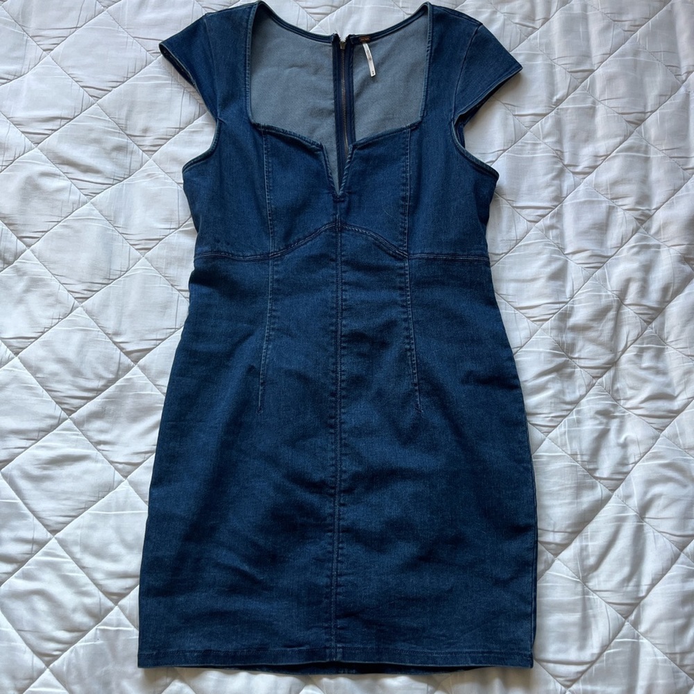 Free people denim dress